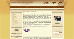 Desktop Screenshot of lurcher.org.uk